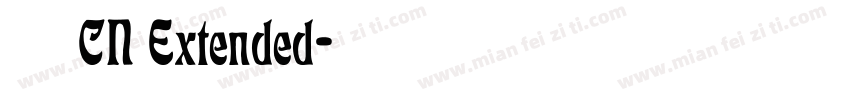 有愛鋭方 CN Extended字体转换